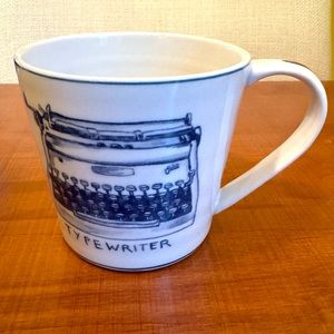 Molly Hatch for Anthropologie typewriter mug